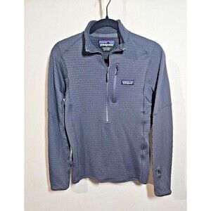 Patagonia R1 Half Zip Men's XS Gray Slim Fit Shirt